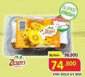 Promo Harga Kiwi Gold Zespri Punet 6 pcs - Superindo