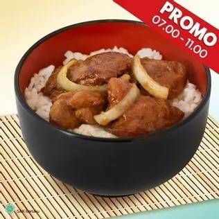 Promo Harga Hokben Mini Bowl Chicken Teriyaki  - HokBen