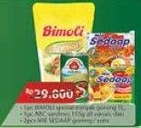 Promo Harga Bimoli Minyak Goreng + ABC Sarden + Sedaap Mie Goreng  - Alfamart