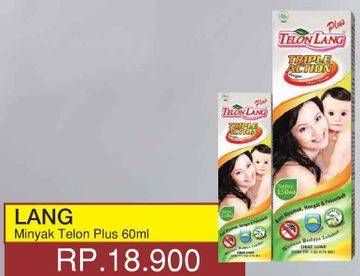 Promo Harga CAP LANG Minyak Telon Lang Plus 60 ml - Yogya
