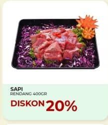 Promo Harga Daging Rendang Sapi 400 gr - Yogya