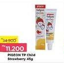 Promo Harga PIGEON Toothpaste for Children Strawberry 45 gr - Alfamart