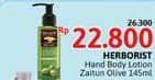 Promo Harga Herborist Body Lotion Zaitun 145 ml - Alfamidi