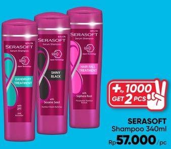 Promo Harga Serasoft Shampoo 340 ml - Guardian