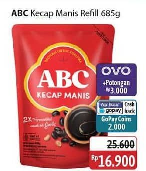Promo Harga ABC Kecap Manis 685 ml - Alfamidi