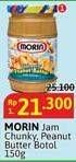 Promo Harga Morin Jam Peanut Butter Chunky 150 gr - Alfamidi