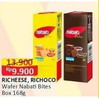 Promo Harga NABATI Bites Richeese, Richoco 168 gr - Indomaret