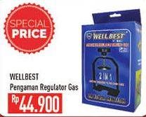 Promo Harga WELLBEST Pengaman Regulator Gas 1 pcs - Hypermart