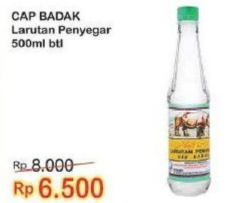 Promo Harga CAP BADAK Larutan Penyegar 500 ml - Indomaret
