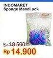 Promo Harga INDOMARET Sponge Mandi  - Indomaret