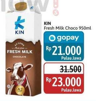 Promo Harga KIN Fresh Milk Chocolate 950 ml - Alfamidi