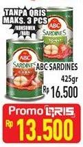 Promo Harga ABC Sardines 425 gr - Hypermart