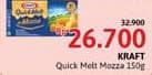 Promo Harga Kraft Quick Melt Mozza 165 gr - Alfamidi