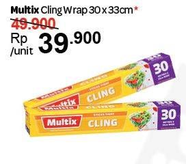 Promo Harga MULTIX Cling Wrap  - Carrefour