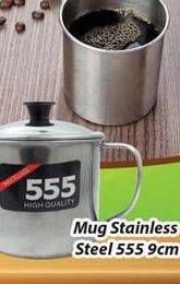 Promo Harga Mug Stainless Stell 9 Cm  - Hari Hari