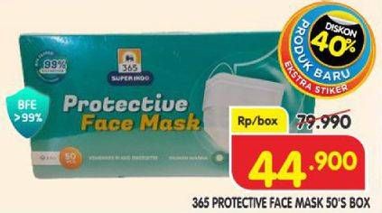 Promo Harga 365 Masker 50 pcs - Superindo