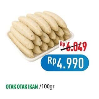 Promo Harga Otak Otak Ikan Curah per 100 gr - Hypermart