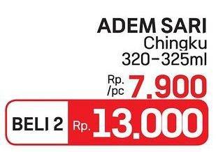 Promo Harga Adem Sari Ching Ku 320 ml - LotteMart
