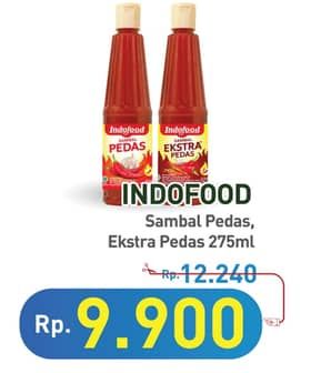 Promo Harga Indofood Sambal Ekstra Pedas, Pedas 275 ml - Hypermart