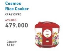 Promo Harga COSMOS CRJ 6305 Rice Cooker  - Electronic City