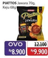 Promo Harga Piattos Snack Kentang Jawara Sambal Bawang, Keju 50 gr - Alfamidi