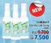 Promo Harga SUNLIGHT Disinfectant Spray 45 ml - LotteMart