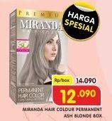Promo Harga MIRANDA Hair Color MC16 Ash Blonde 30 ml - Superindo