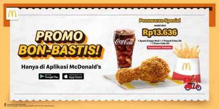 Promo Harga Promo Bon-Bastis  - McD