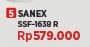 Promo Harga Sanex SSF 1638 R Kipas Angin 3in1 SIWON Series 16 Inch  - COURTS