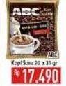 Promo Harga ABC Kopi per 20 sachet 31 gr - Hypermart