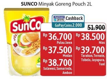 Promo Harga Sunco Minyak Goreng 2000 ml - Alfamidi