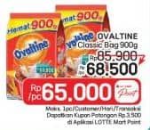 Promo Harga Ovaltine Classic 900 gr - LotteMart