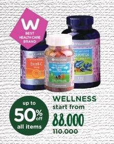 Promo Harga WELLNESS Supplement  - Watsons