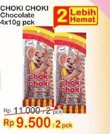 Promo Harga CHOKI-CHOKI Coklat Chococashew per 4 pcs 10 gr - Indomaret