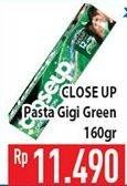 Promo Harga CLOSE UP Pasta Gigi Green 160 gr - Hypermart