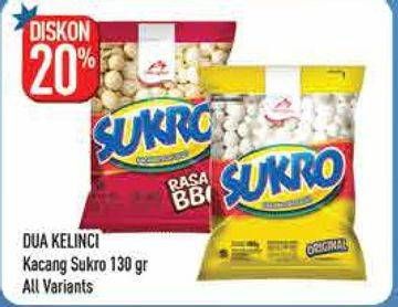 Promo Harga DUA KELINCI Kacang Sukro All Variants 130 gr - Hypermart