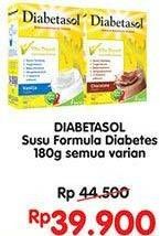Promo Harga DIABETASOL Special Nutrition for Diabetic All Variants 180 gr - Indomaret