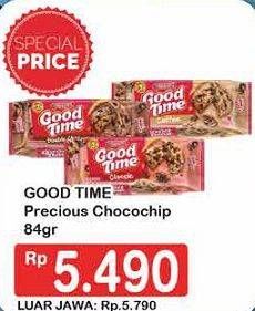 Promo Harga GOOD TIME Cookies Chocochips Precious Chocochip 84 gr - Hypermart