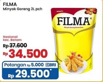 Promo Harga Filma Minyak Goreng 2000 ml - Indomaret