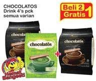 Promo Harga Chocolatos Chocolate Bubuk Matcha per 4 sachet 26 gr - Indomaret