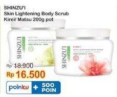 Promo Harga Shinzui Body Scrub Kirei, Matsu 200 gr - Indomaret