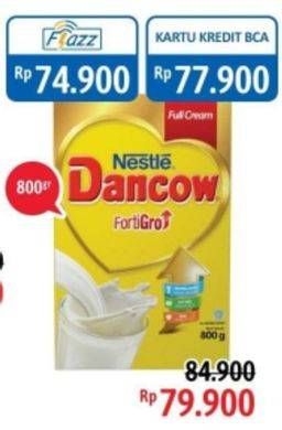 Promo Harga DANCOW FortiGro Susu Bubuk Full Cream 800 gr - Alfamidi