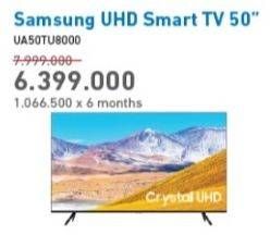 Promo Harga SAMSUNG UA50TU8000 | UHD Smart TV 50"  - Electronic City