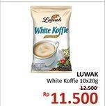 Promo Harga Luwak White Koffie 10 pcs - Alfamidi