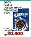 Promo Harga Oreo Festive Dessert Treats Neopolitan 393 gr - Indomaret