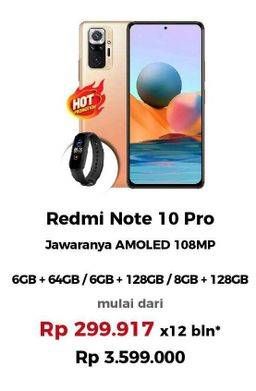 Promo Harga XIAOMI Redmi Note 10 Pro  - Erafone