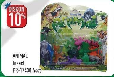 Promo Harga Toys Animal Set 17430  - Hypermart