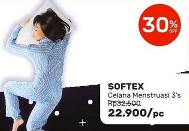 Promo Harga Softex Celana Menstruasi All Size 3 pcs - Guardian
