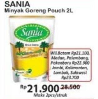 Promo Harga SANIA Minyak Goreng 2000 ml - Indomaret