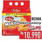 Promo Harga Roma Malkist Crackers per 8 sachet 27 gr - Hypermart